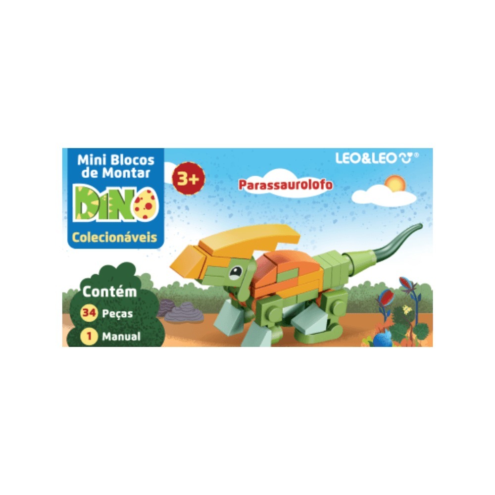 BLOCOS MONTAR DINO 